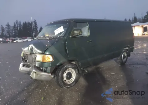 1999 Dodge Ram Van 2500 Commercial/Commercial Maxi/Conversion из США, поврежденный, VIN 2B7JB21Y4XK530432